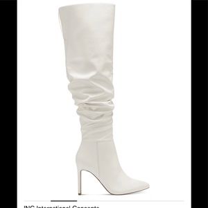 INC slouchy boots